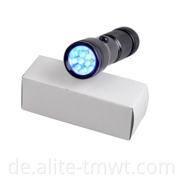 Pet Urinfärbung Detektor Ultra Violet 395nm 14 LED UV Taschenlampe für Notfälle im Freien